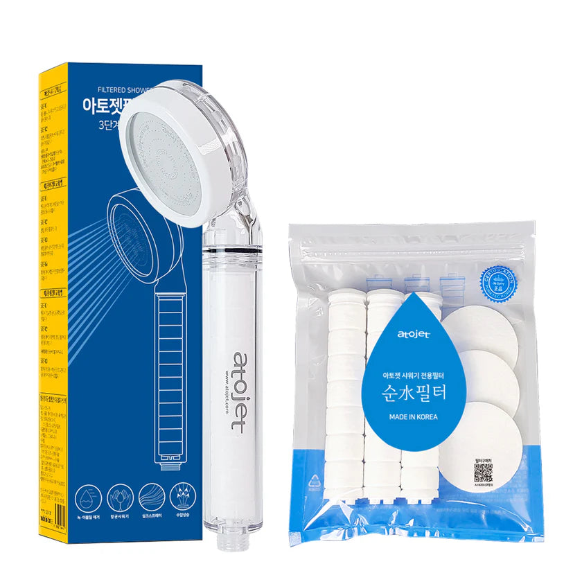 【In Stock】Atojet Korea Vitamin Aroma Filter Shower Head │AJ 8200