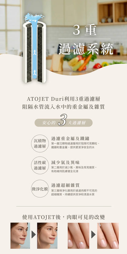 Atojet Aerating Faucet Filter │ Duri Sink Filter