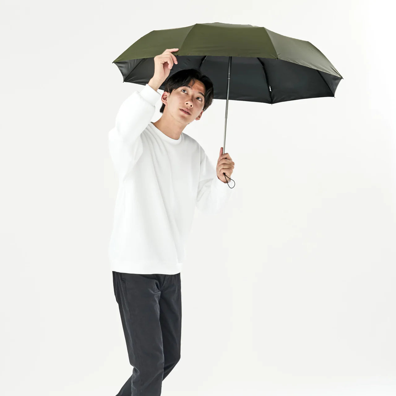 Full Shading Oversized 8-Rib Ultra-Light Manual Umbrella | Japan Amvel TOUGHNESS