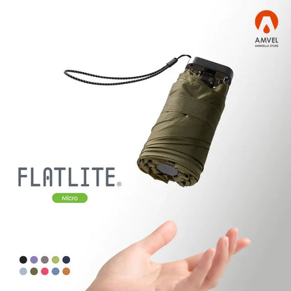 Flat Lightweight Folding Umbrella | Japan AMVEL FLATLITE Micro