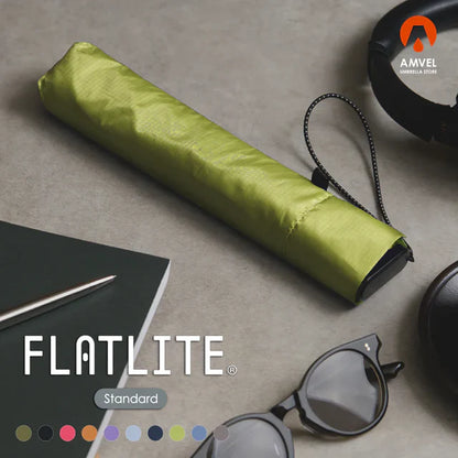 Ultra-thin Lightweight Flat Folding Umbrella | Japan AMVEL FLATLITE Standard