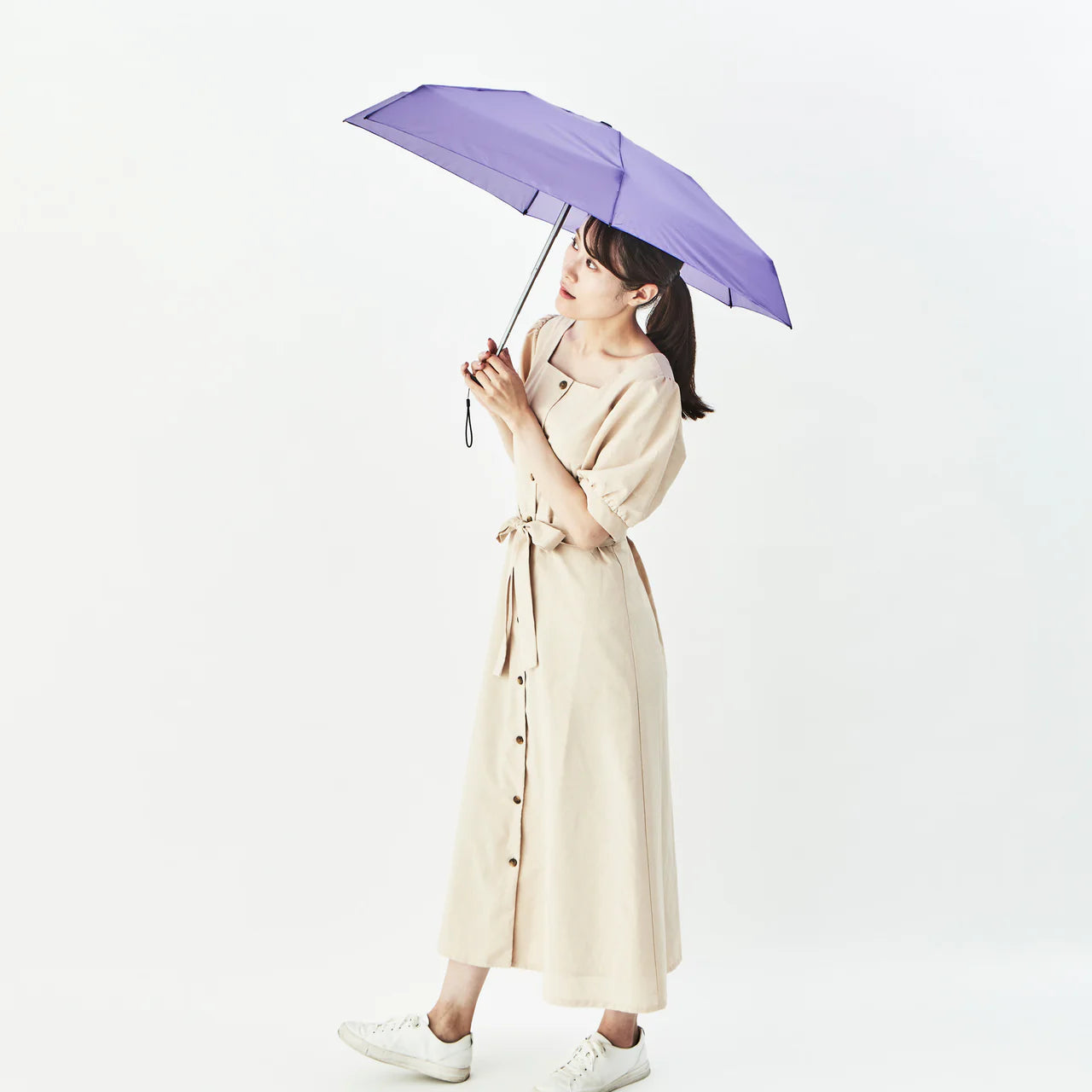 Flat Travel Folding Umbrella | Japan AMVEL FLATLITE Travel