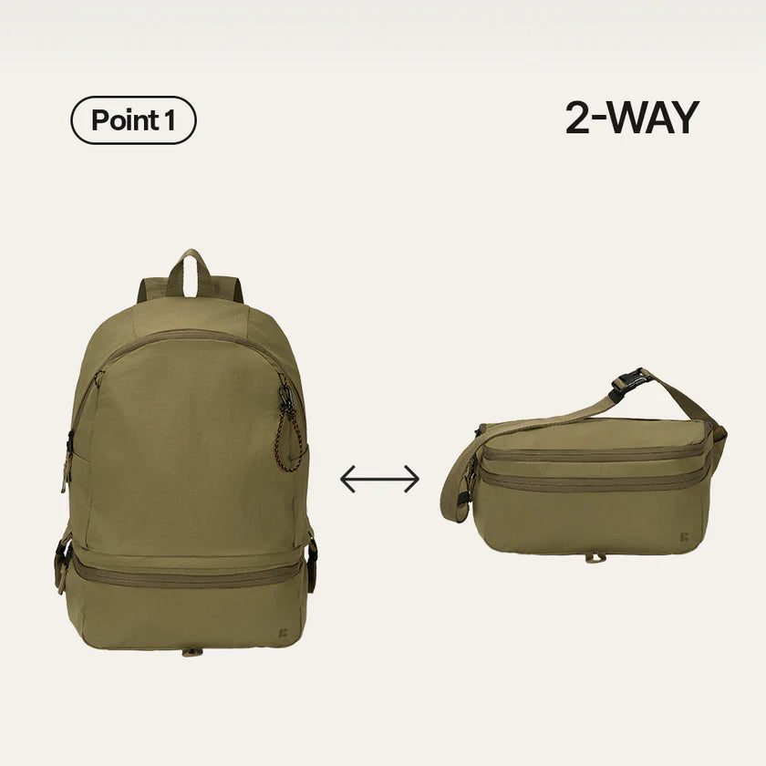 Branden Multi Packable Backpack