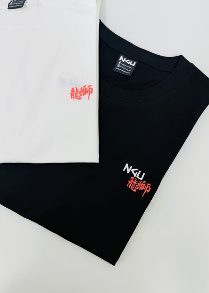 NGU 刺繡龍獅T-Shirt