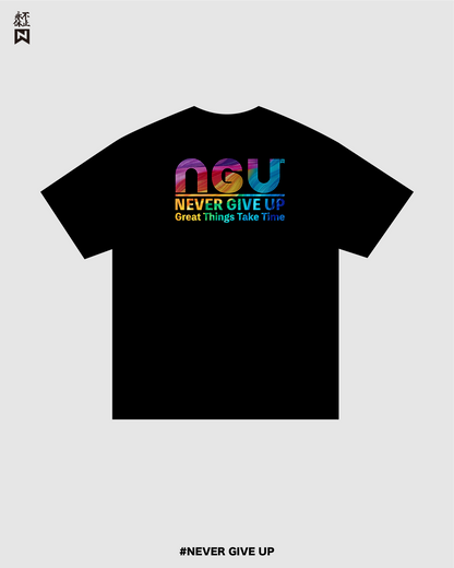 NGU Rainbow Great things take time  T-Shirt