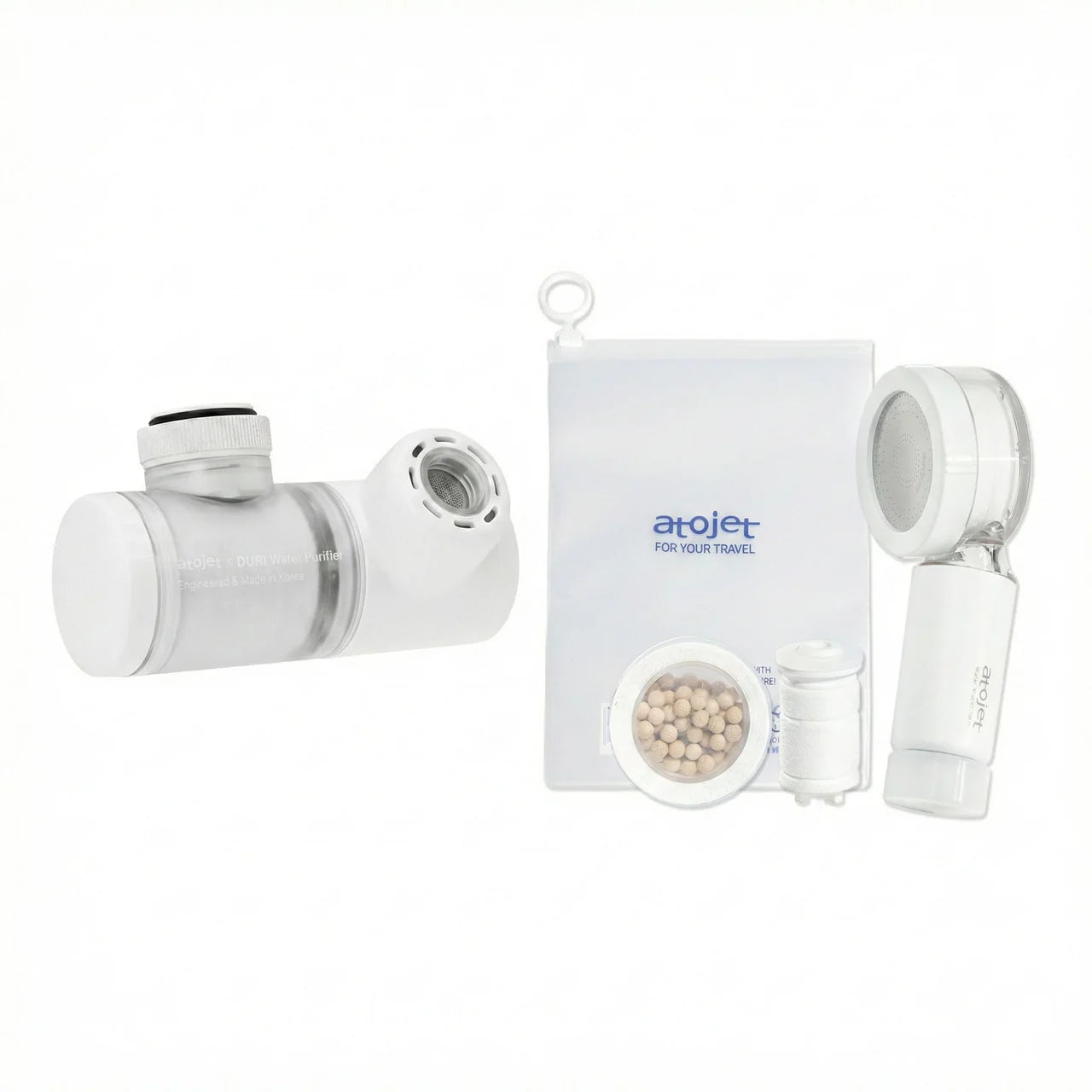Atojet 3rd Generation Mini Shower Head │ A Must-Have for Travel │ Made in Korea